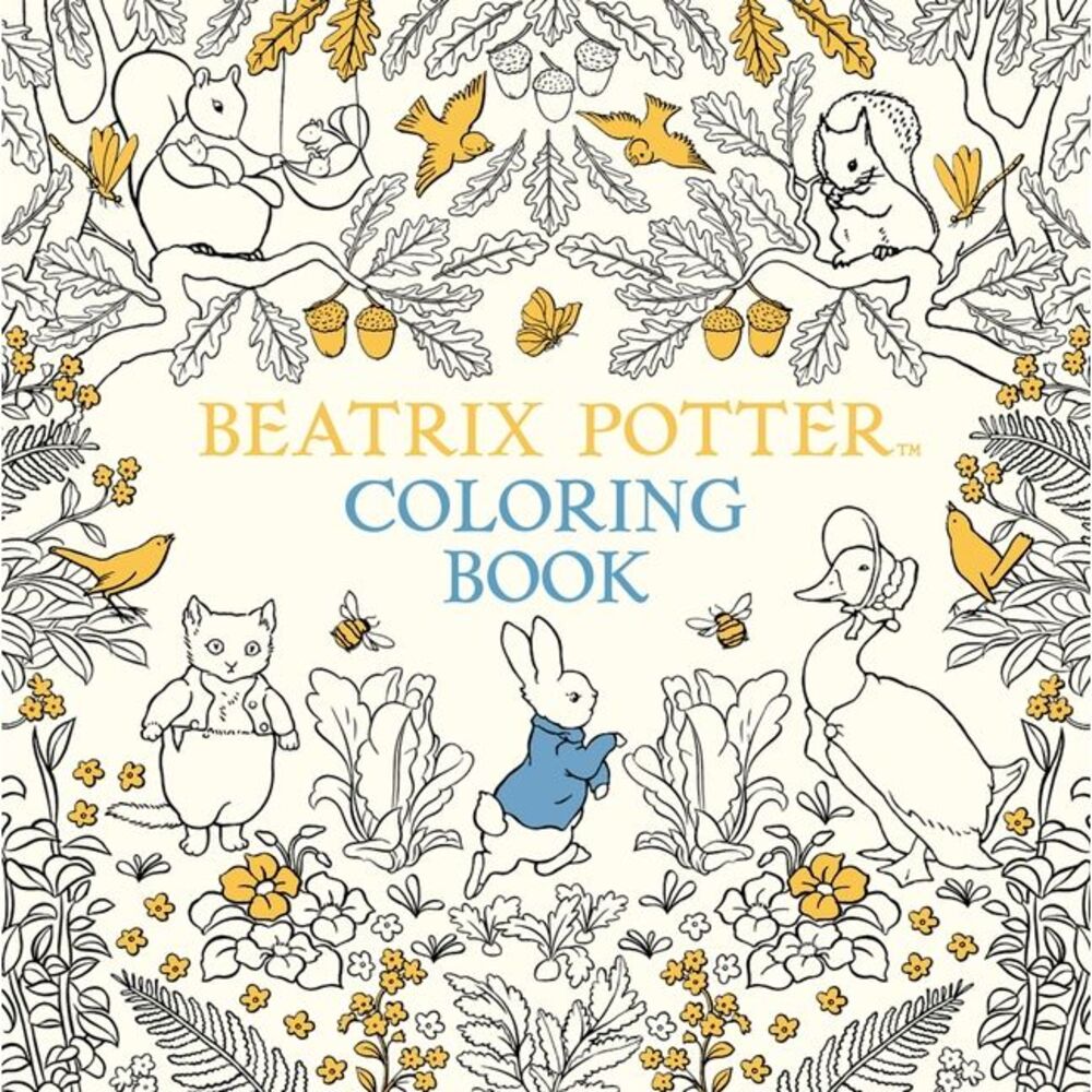 The Beatrix Potter Coloring Book -- Beatrix Potter